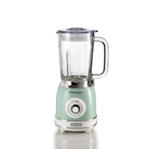 Liquidificador Ariete 589 Vintage Verde Copo de Vidro de 1,5L 1000W